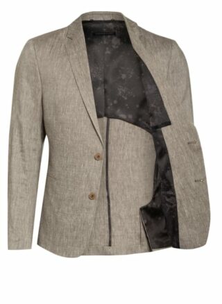 Drykorn Anzugsakko Hurley Extra Slim Fit Mit Leinen beige