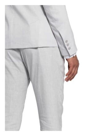 Drykorn Anzugsakko Hurley Extra Slim Fit Mit Leinen grau