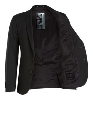 Drykorn Anzugsakko Irving Extra Slim Fit schwarz