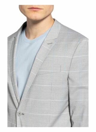 Drykorn Anzugsakko Oregon Slim Fit grau