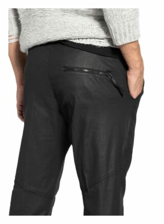 Drykorn Chino Kab Extra Slim Fit In Lederoptik schwarz