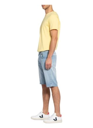 drykorn Seek_2 Jeans-Shorts Herren, Blau