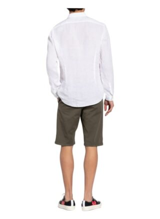 Drykorn Leinenhemd Ruben Slim Fit weiss