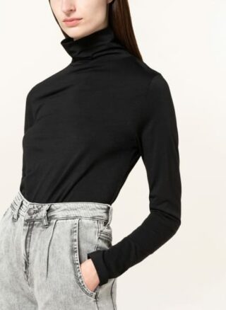 Drykorn Longsleeve Larni schwarz