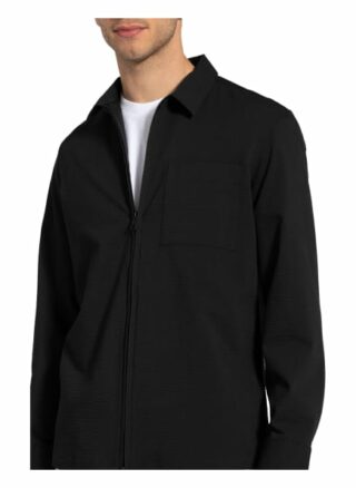 drykorn Achepe Overshirt Herren, Schwarz