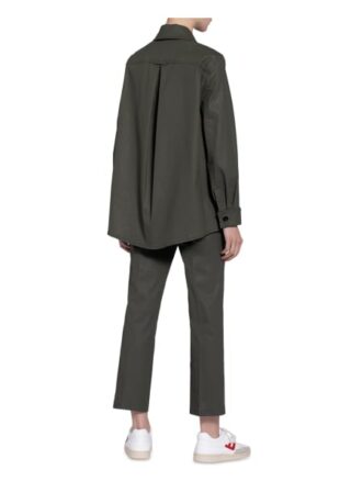 Drykorn Overshirt Nathen In Lederoptik gruen