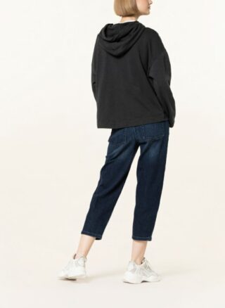 Drykorn Oversized-Hoodie Ilmie schwarz