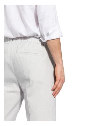Drykorn Shorts Abroad Mit Leinen grau