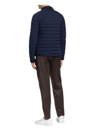 DUNO Parker Tissi Daunenjacke Herren, Blau