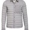 DUNO Parker Tissi Daunenjacke Herren, Grau
