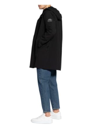 Ecoalf Parka Canada Mit Abnehmbarer Kapuze schwarz