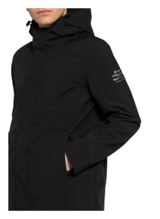 Ecoalf Parka Canada Mit Abnehmbarer Kapuze schwarz