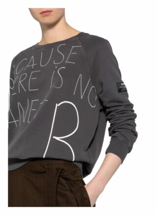 Ecoalf Sweatshirt Because Handwritten grau