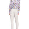 Eduard Dressler Anzughose Shaped Fit Mit Leinen weiss