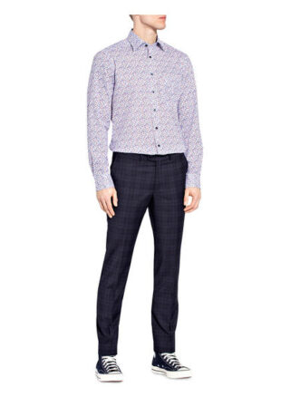 EDUARD DRESSLER Anzughose Herren, Blau
