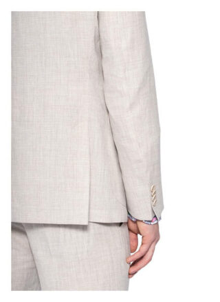 Eduard Dressler Anzugsakko Extra Slim Fit Mit Leinen weiss
