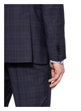 Eduard Dressler Anzugsakko Slim Fit blau
