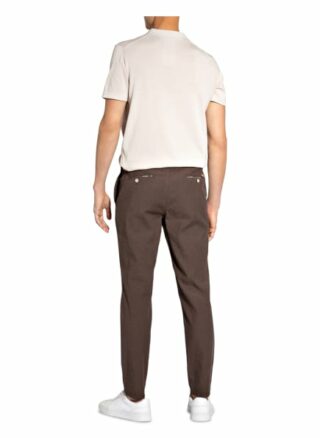 Eduard Dressler Chino Mit Leinen braun