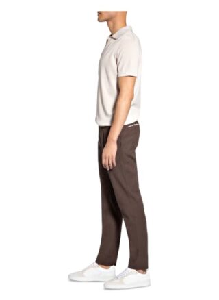 Eduard Dressler Chino Mit Leinen braun