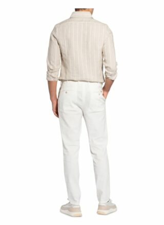 Eduard Dressler Chino Mit Leinen weiss