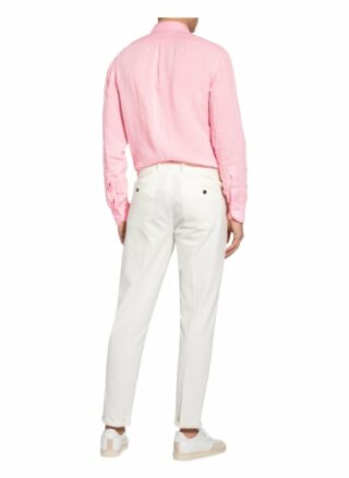 Eduard Dressler Leinenhemd Shaped Fit rosa