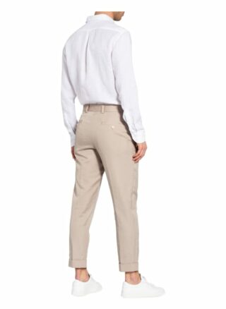 Eduard Dressler Leinenhemd Shaped Fit weiss