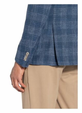 Eduard Dressler Sakko Sawyer Shaped Fit blau