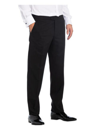 Eduard Dressler Smoking-Hose Shaped Fit schwarz