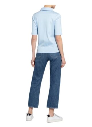 Efixelle Jersey-Poloshirt blau