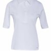 Efixelle Jersey-Poloshirt weiss
