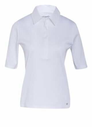 Efixelle Jersey-Poloshirt weiss