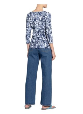 Efixelle Shirt Mit 3/4-Arm blau