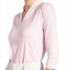 Efixelle Shirt Mit 3/4-Arm rosa