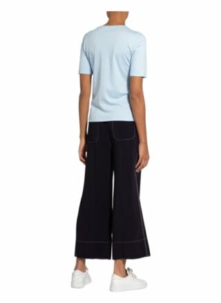 Efixelle T-Shirt Mit Perlenbesatz blau
