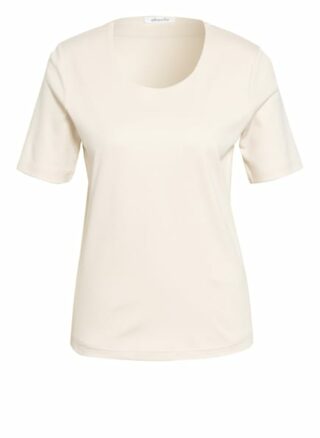 Efixelle T-Shirt Mit Perlenbesatz weiss
