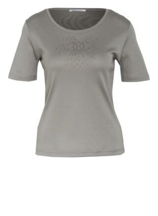 Efixelle T-Shirt Mit Schmucksteinbesatz gruen