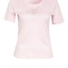 Efixelle T-Shirt Mit Schmucksteinbesatz rosa