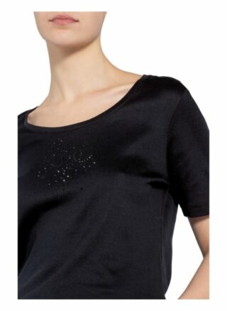 Efixelle T-Shirt Mit Schmucksteinbesatz schwarz
