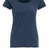 ELBSAND Ran T-Shirts Damen, Blau