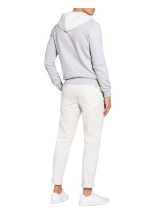 Eleventy Hoodie Im Materialmix grau