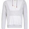 Eleventy Hoodie Im Materialmix grau