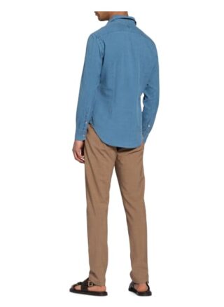 Eleventy Jeanshemd Slim Fit blau