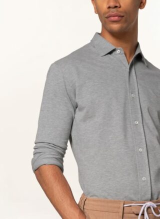 eleventy Casual-Hemd Herren, Grau