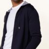 Eleventy Strickjacke Mit Seide blau
