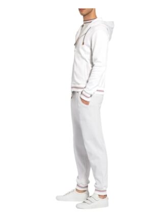 Eleventy Sweatjacke weiss