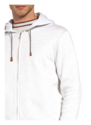 Eleventy Sweatjacke weiss