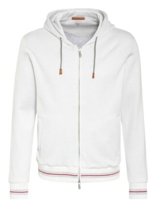 Eleventy Sweatjacke weiss