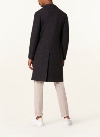 eleventy Wollmantel Herren, Grau