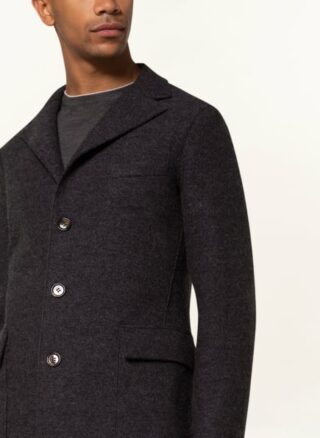 eleventy Wollmantel Herren, Grau