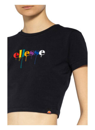 Ellesse Cropped-Shirt Romancia schwarz